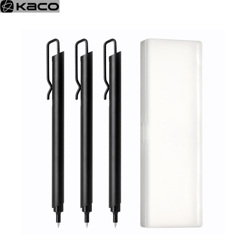 Stationery Supplies Business - Kaco 금속 사인펜 젤 펜용 리필