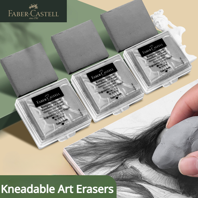 Rubber Eraser Kneaded - 1/2/3/4개입 파버카스텔 드로잉 아트 니디드 지우개