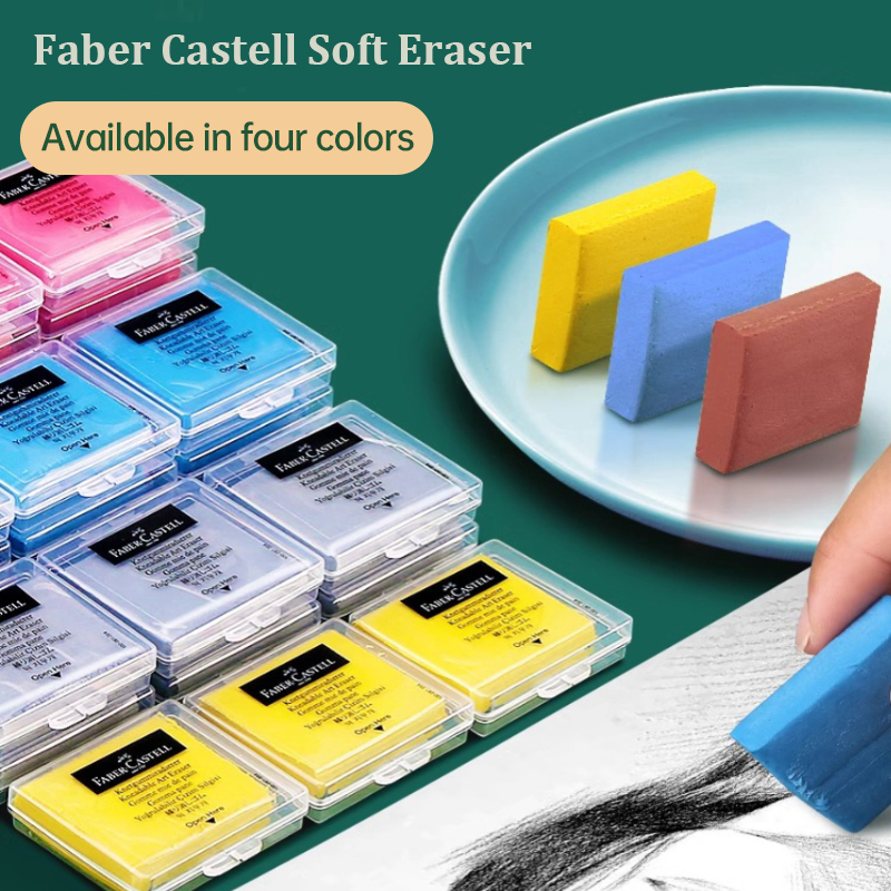 Rubber Eraser Kneaded - Faber-castell 가소성 고무 소프트 아트 지우개