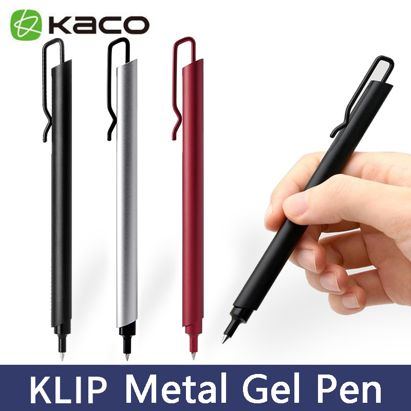 Stationery Supplies Business - 카코 메탈 젤 펜, 블랙 잉크