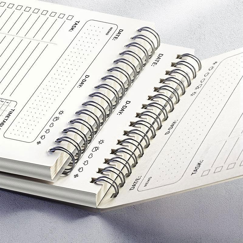 1개 플래너 아젠다 스파이럴 A5 노트 일일 계획 할  - Office Stationery Supply List 리뷰 및 가격