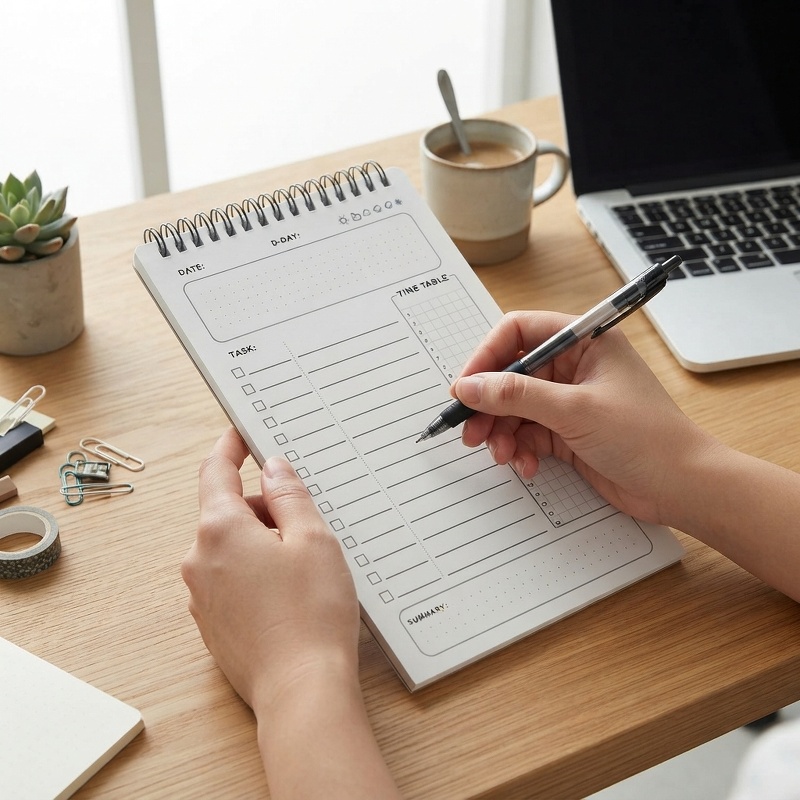 1개 플래너 아젠다 스파이럴 A5 노트 일일 계획 할  - Office Stationery Supply List 리뷰 및 가격