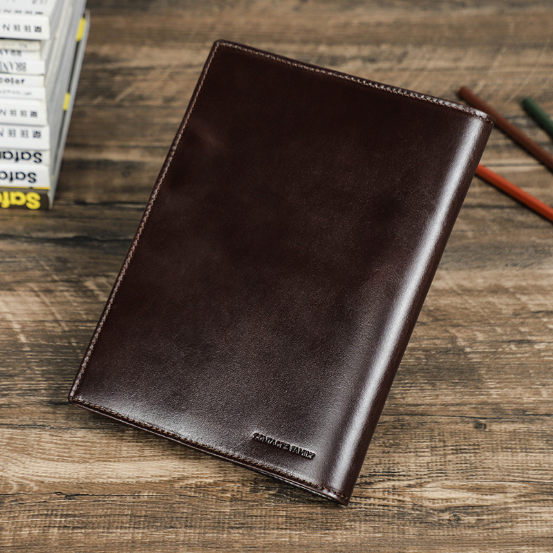 수제 가죽 A5 노트북, 펜꽂이 노트북 커버, 비즈니스 - Stationery Supplies Business 리뷰 및 가격