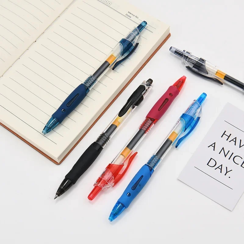 13/30개입 리트랙터블 젤 펜 세트, 검정/빨강/파랑 - Office Stationery And Supply 리뷰 및 가격