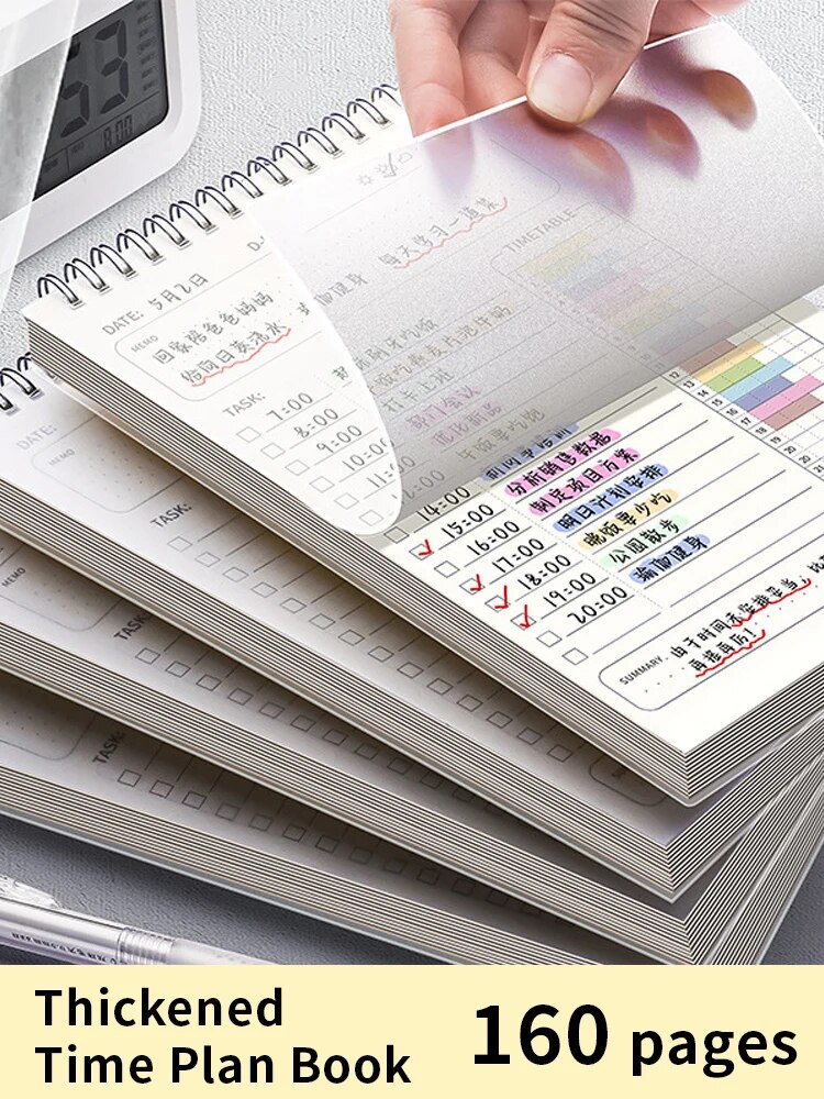1개 플래너 아젠다 스파이럴 A5 노트 일일 계획 할  - Office Stationery Supply List 리뷰 및 가격