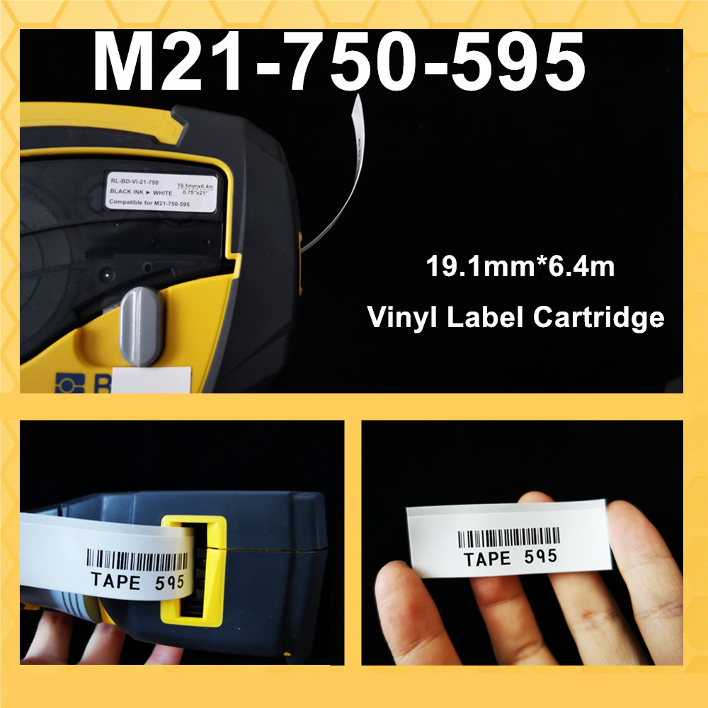 칩 M21-750-595-WT 카트리지 포함 비닐 라벨 - Label Printer Tape 리뷰 및 가격