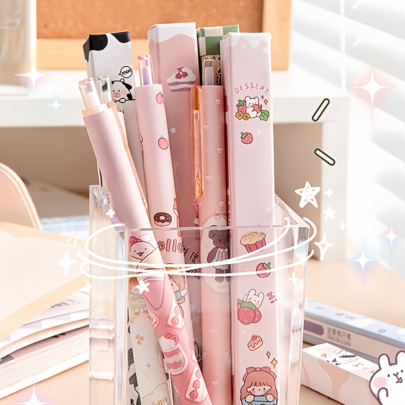 블라인드 박스에 담긴 10개의 싱글 젤 펜, 학생, 사 - Stationery Supplies Business 리뷰 및 가격